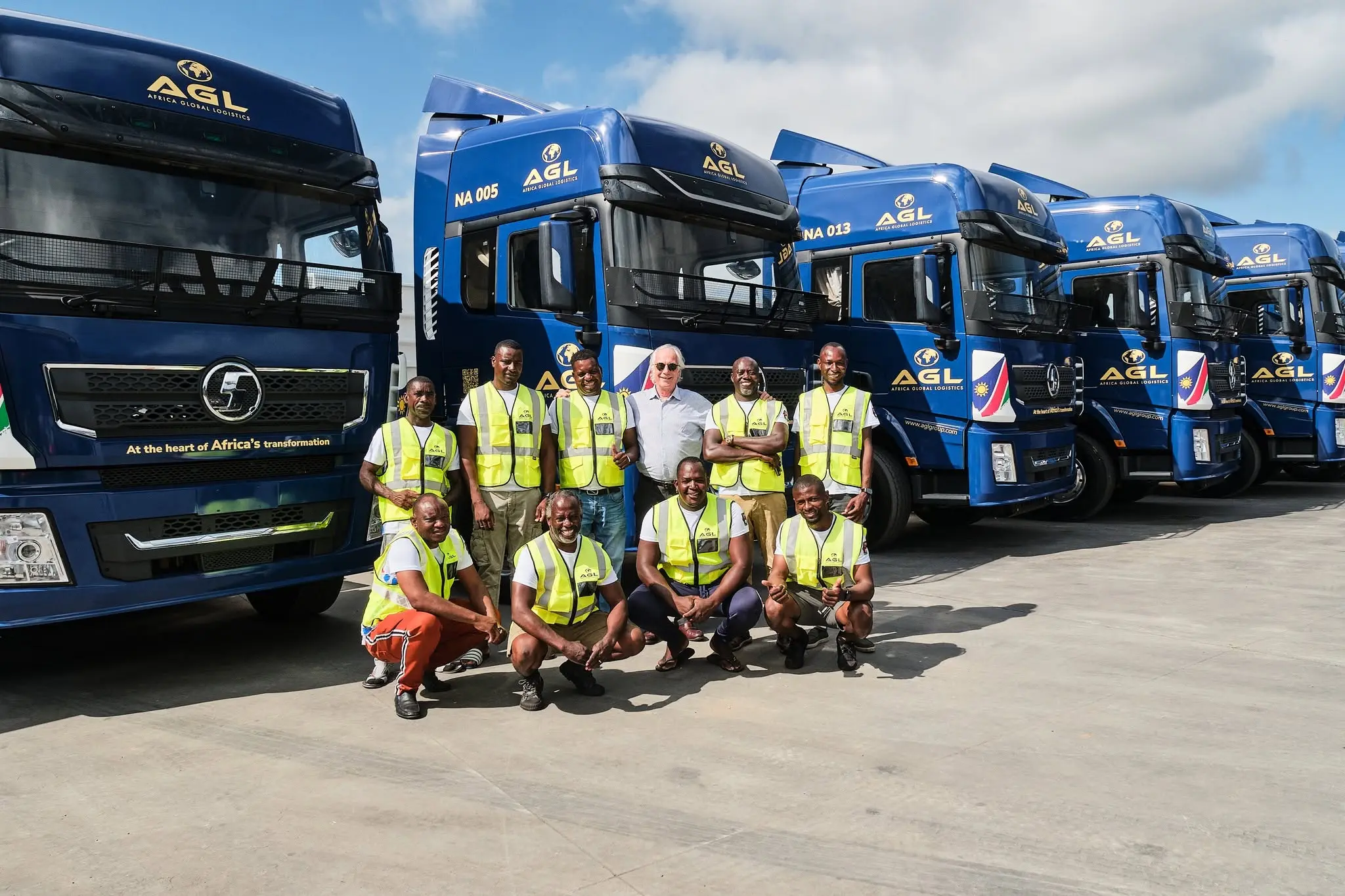 TBS Transport & Logistics team at Walvis Bay